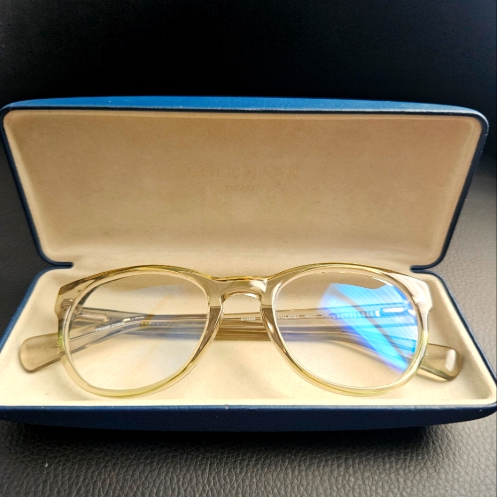 Womens Cole Haan eyeglasses CH4009 model in Crystal Grey